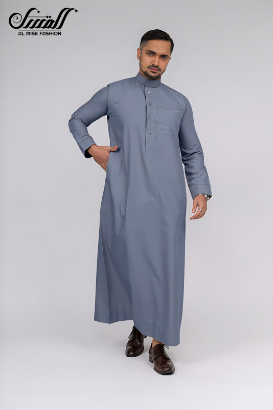 AL ASEEL PREMIUM JUBBA - POWDER BLUE
