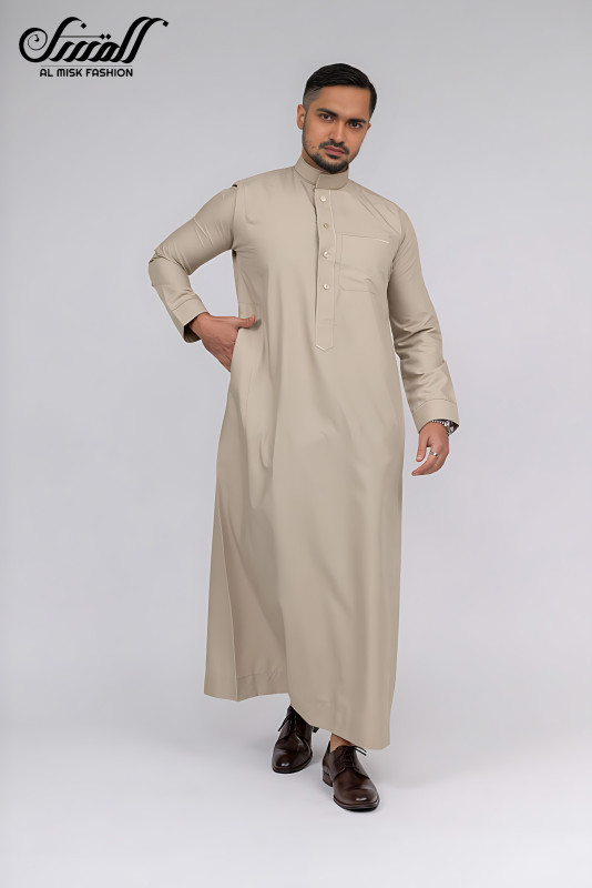 AL ASEEL PREMIUM JUBBA -  IVORY